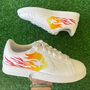 Converse All Star Pro Leather Ox Flames